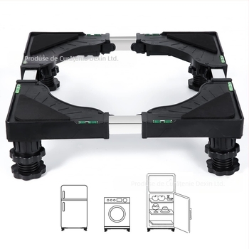 vcpc Suport de stivuire din plastic pentru mașina de spălat și uscător – 1 nivel, accesorii pentru casă