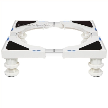 vcpc Suport de stivuire din plastic pentru mașina de spălat și uscător – 1 nivel, accesorii pentru casă