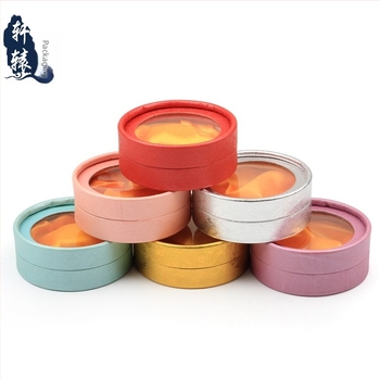 Cutie de bijuterii cu capac cu fereastră circulară, 001 specificație, hârtie/carton