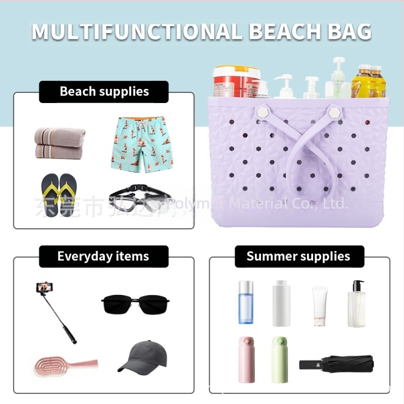 Geantă EVA pentru machiaj și igienă personală — formă de cutie, deschidere superioară, buzunar exterior deschis, bretele duble, rigiditate medie, pentru călătorii de plăcere, iarna 2024