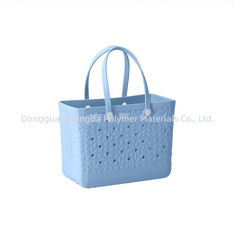 Geantă EVA pentru machiaj și igienă personală — formă de cutie, deschidere superioară, buzunar exterior deschis, bretele duble, rigiditate medie, pentru călătorii de plăcere, iarna 2024