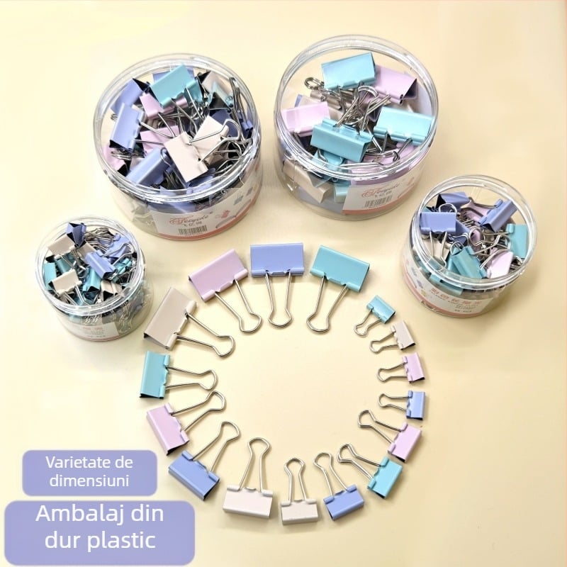 Feiyi clip metal pentru documente, cu coadă lungă