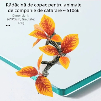 Ornament de acvariu din rășină - trunchi de copac și viță pentru decor și ascundere (HY011) Julongyuan