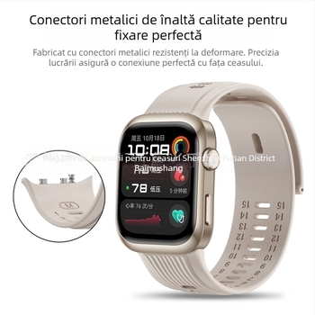 Bratara din silicon Huawei D2 pentru ceas sport – material silicon, stil modern, compatibil cu Huawei D2, fără închizătoare, dimensiuni interfeță personalizate