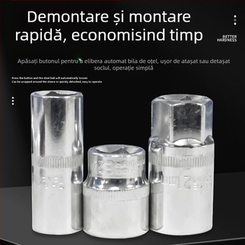 Kit de unelte pentru reparații auto L1639 – Oțel carbon, 108 piese într-o cutie de unelte