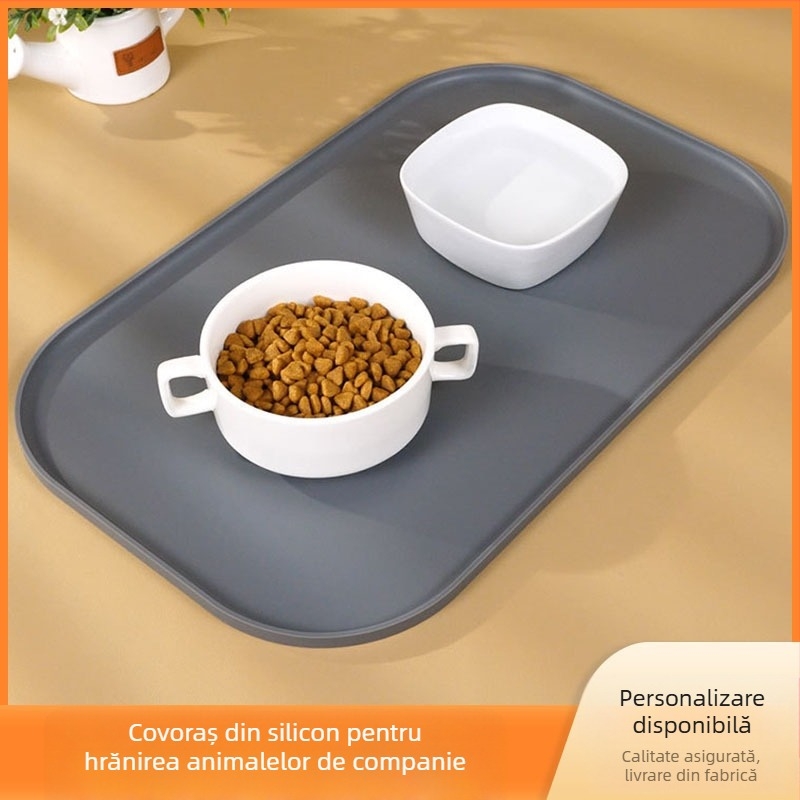 Covoraș din silicon pentru animale de companie, marcă Hongyan, unelte de hrănire