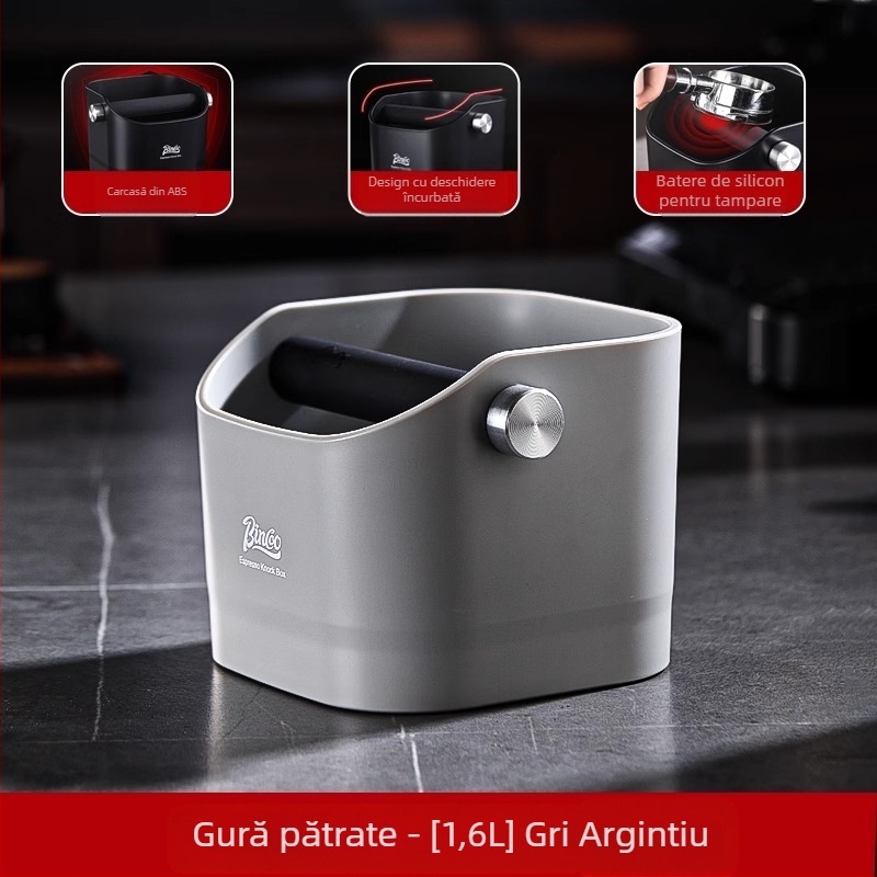 Bincoo Recipient pentru zaț de cafea pentru espressoare - stil minimalist, pentru uz casnic