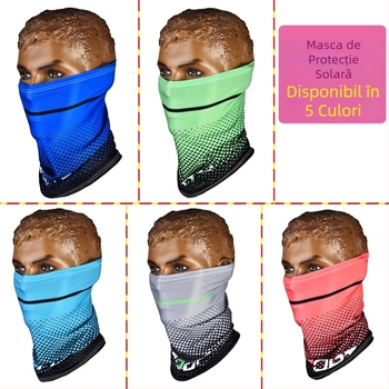 Mâneci cu protecție UV, material Ice-Silk din poliester, croială lejeră pentru activități în aer liber (bărbați)