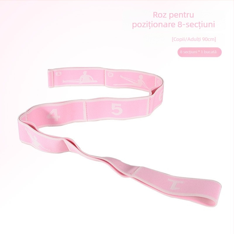 Bandă de corecție yoga cu tensiune digitală, design segmentat cu 12 grile; Material: poliester + latex; Brand: Changhong; Cod produs: 12 grids-position type