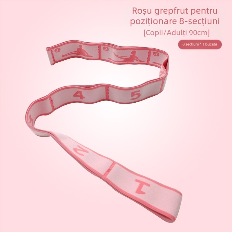 Bandă de corecție yoga cu tensiune digitală, design segmentat cu 12 grile; Material: poliester + latex; Brand: Changhong; Cod produs: 12 grids-position type