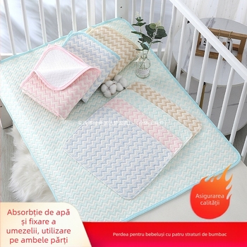 Covoraș de pat pentru bebeluși Dameng, umplutură din bumbac, țesătură din bumbac 100%, model 634132548731