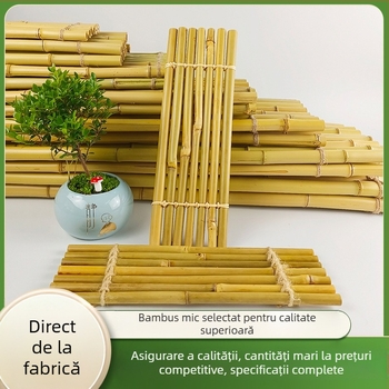 Decorațiune pentru acvariu din bambus, plutitor din bambus, stil pastoral, material bambus, potrivit pentru casă și hoteluri/restaurante