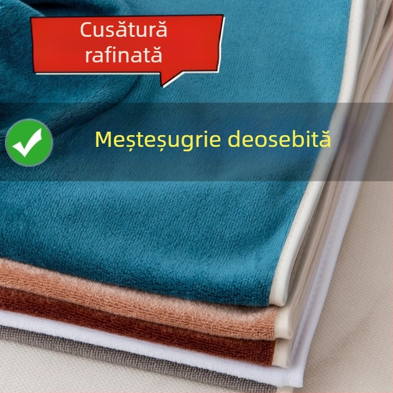 Prosoape din microfibră pentru curățare cu găuri pentru așezarea patului și masaj; imprimarea logo-ului disponibilă; 140 g; absorbție 0–5 s