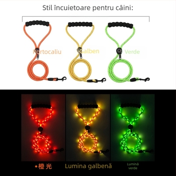 MORLIGHT Curea de tracțiune pentru câini, din poliester, reglabilă