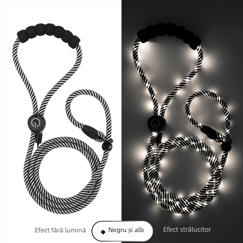 MORLIGHT Curea de tracțiune pentru câini, din poliester, reglabilă