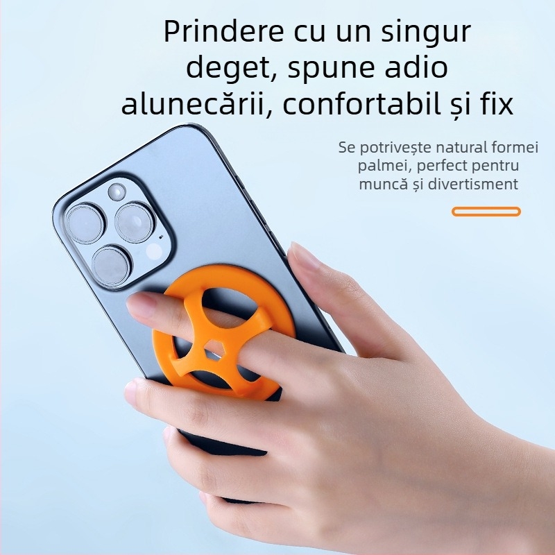 MK suport inel pentru telefon, silicon, stil cartoon, Lazy Stand