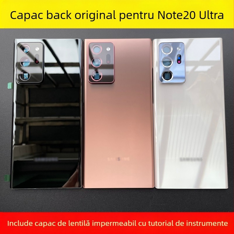 Capac din sticlă spate pentru Samsung Note20 Ultra - compatibil cu Note20 Ultra, model Note20 Ultra, număr de produs DGD696322761685