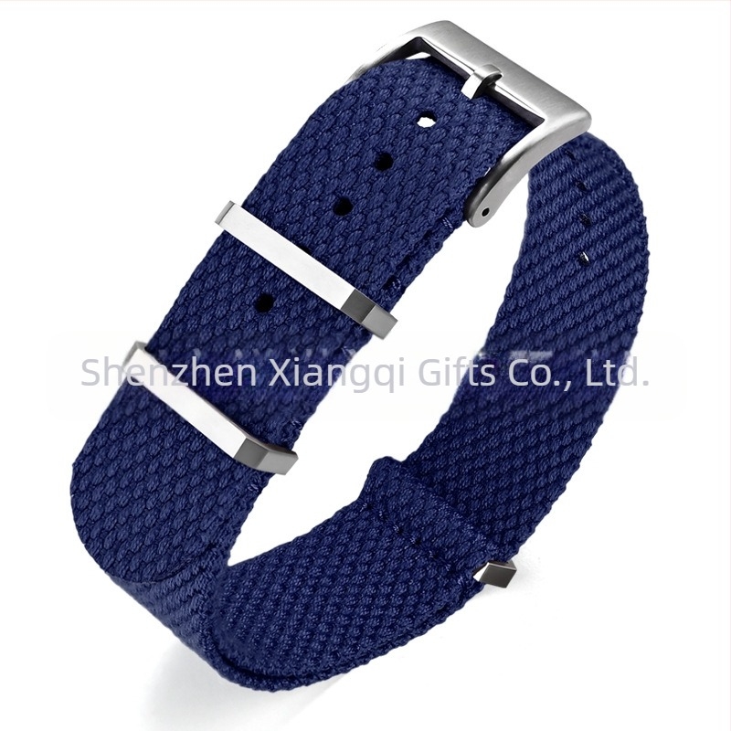 Curea de ceas — din in, cu inel din oțel, origine Shenzhen, brand Cheung kei, vară 2025