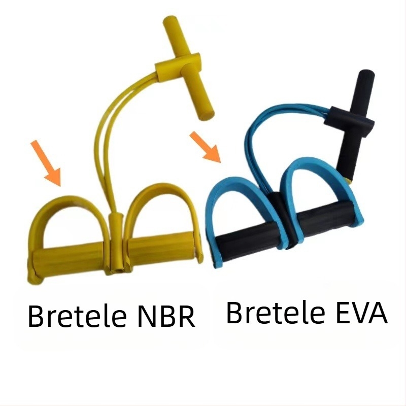 Trăgător cu pedală – Material TPE, Tensiune pedală, Subțiere talie și Antrenament pentru întregul corp, Unisex