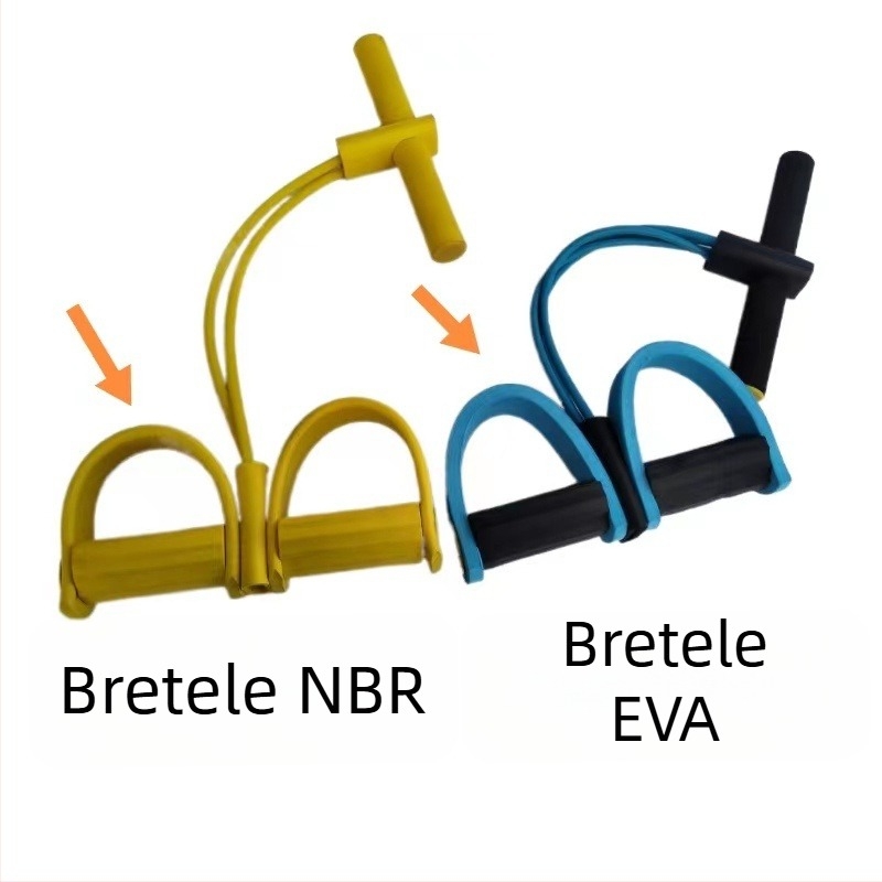 Trăgător cu pedală – Material TPE, Tensiune pedală, Subțiere talie și Antrenament pentru întregul corp, Unisex