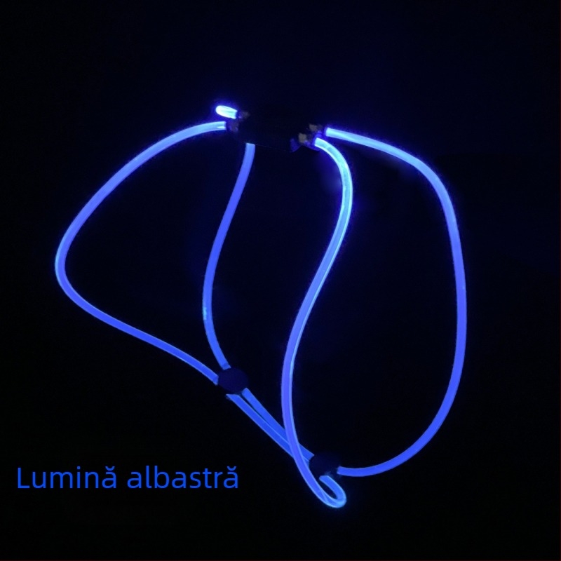Vesta LED pentru câine, curea toracică USB reîncărcabilă, tăiere DIY