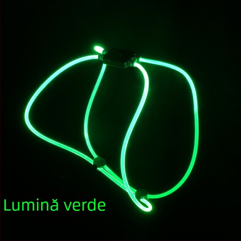 Vesta LED pentru câine, curea toracică USB reîncărcabilă, tăiere DIY