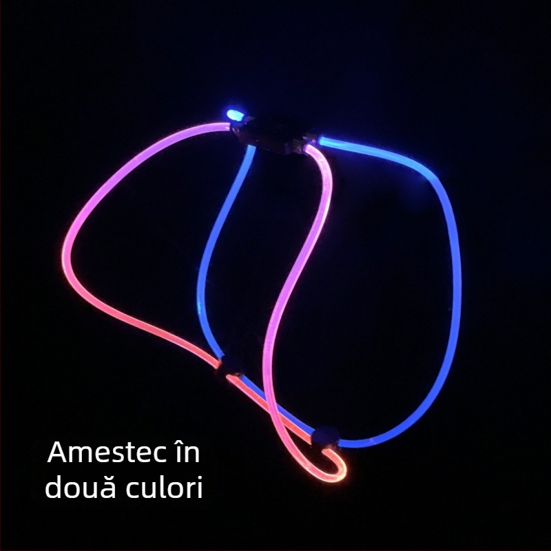 Vesta LED pentru câine, curea toracică USB reîncărcabilă, tăiere DIY