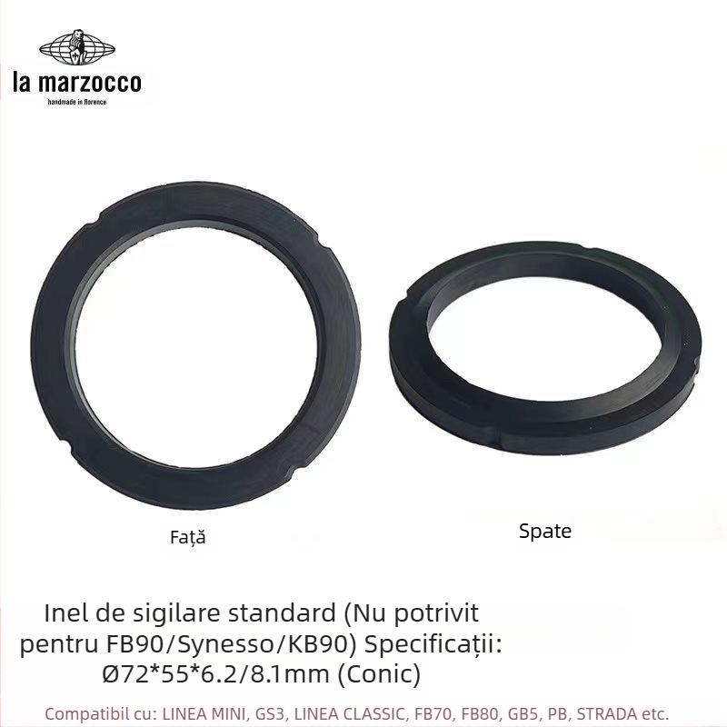 Inel de etanșare pentru capul de preparare cafea, inel din cauciuc GS3/KB90