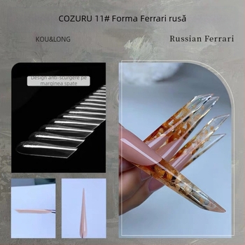 Vârfuri pentru unghii – stiluri labă de pisică și labă de dragon, design artistic zilnic