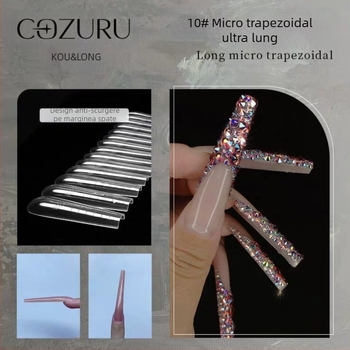 Vârfuri pentru unghii – stiluri labă de pisică și labă de dragon, design artistic zilnic