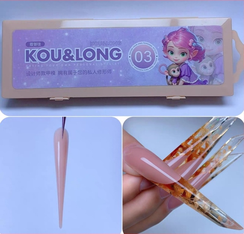 Vârfuri pentru unghii – stiluri labă de pisică și labă de dragon, design artistic zilnic