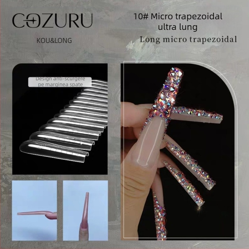 Vârfuri pentru unghii – stiluri labă de pisică și labă de dragon, design artistic zilnic