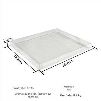 Protecție CD/DVD/Blu-ray — husă disc transparentă, auto-sealantă, plasă nylon, tip Sigilat, Cod produs Fiupeuiroritwr