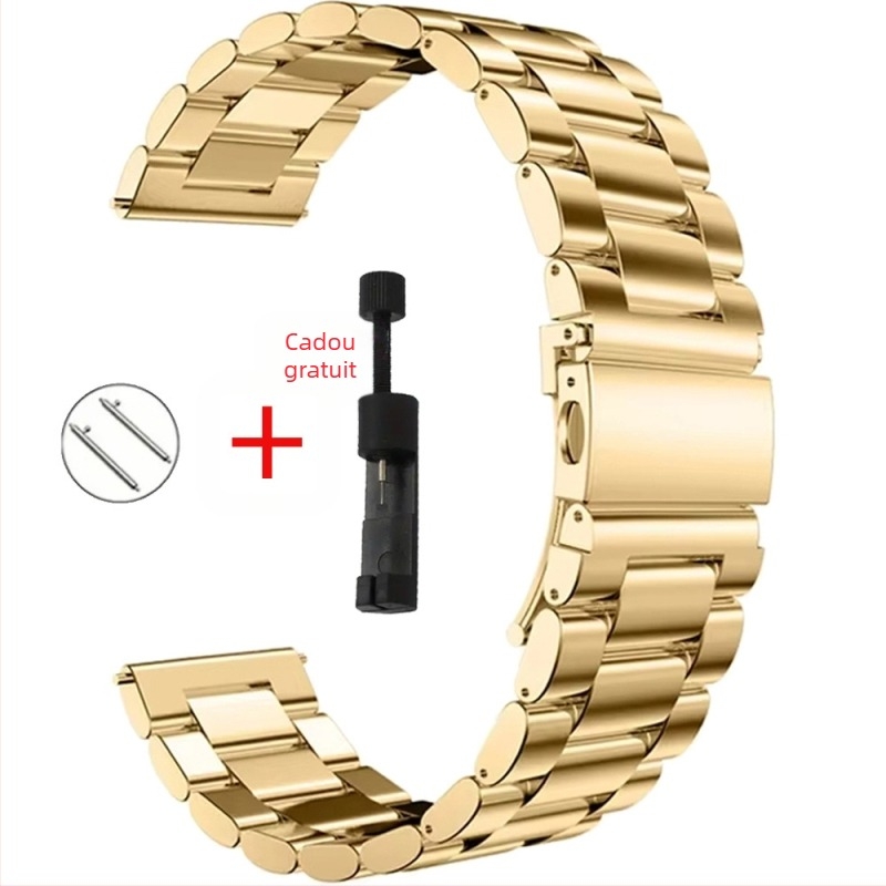 Bratara de ceas din oțel inoxidabil pentru Samsung Galaxy Watch 7/6/5/4 – Ney, cod SXSZGD, lansare primăvara 2025