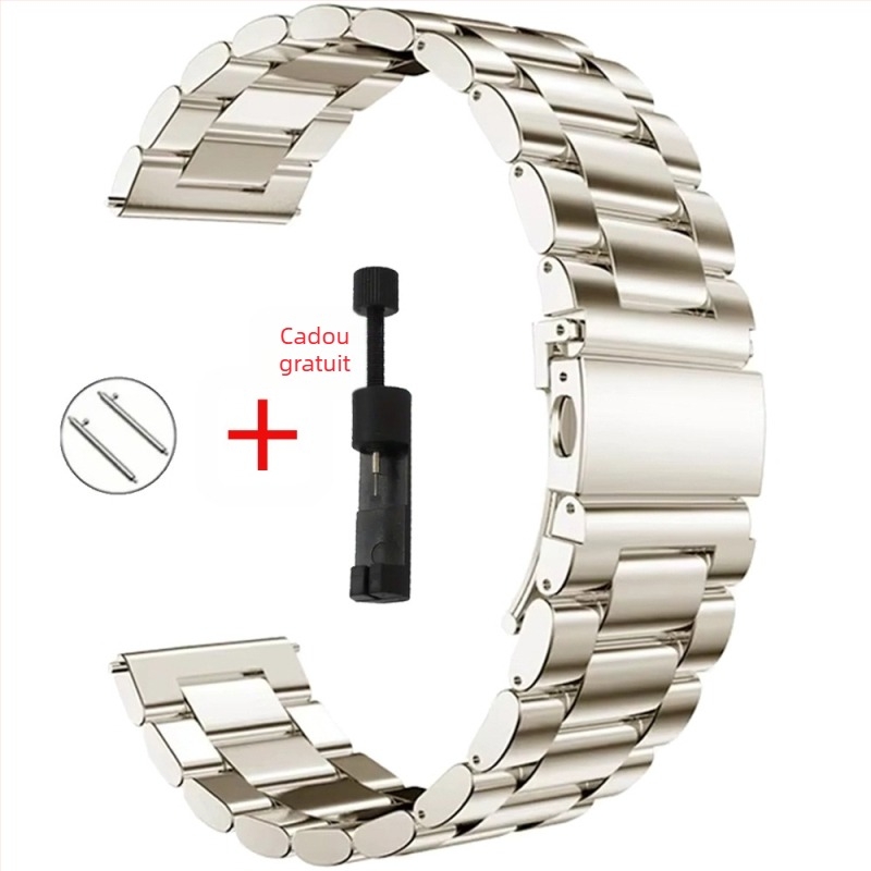 Bratara de ceas din oțel inoxidabil pentru Samsung Galaxy Watch 7/6/5/4 – Ney, cod SXSZGD, lansare primăvara 2025