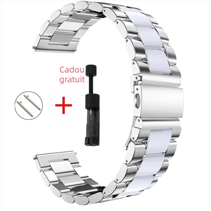 Bratara de ceas din oțel inoxidabil pentru Samsung Galaxy Watch 7/6/5/4 – Ney, cod SXSZGD, lansare primăvara 2025