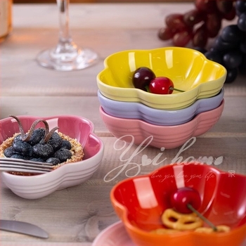 Farfurie din porțelan, stil nordic, formă neregulată, compatibilă cu microunde