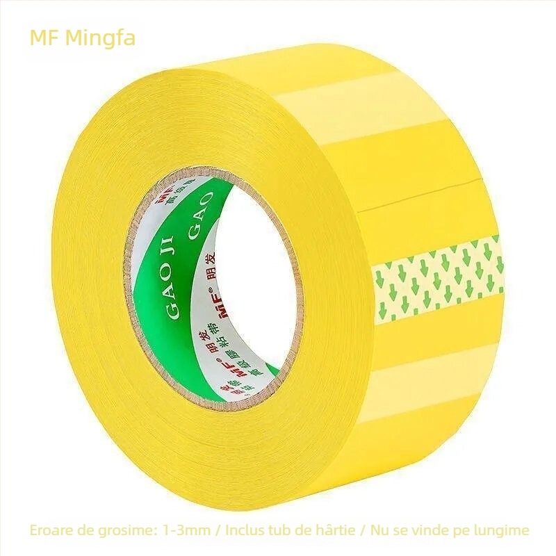 Bandă de ambalare Mingfa - Material de bază: film BOPP; Pentru sigilare și ambalare; Aderență puternică