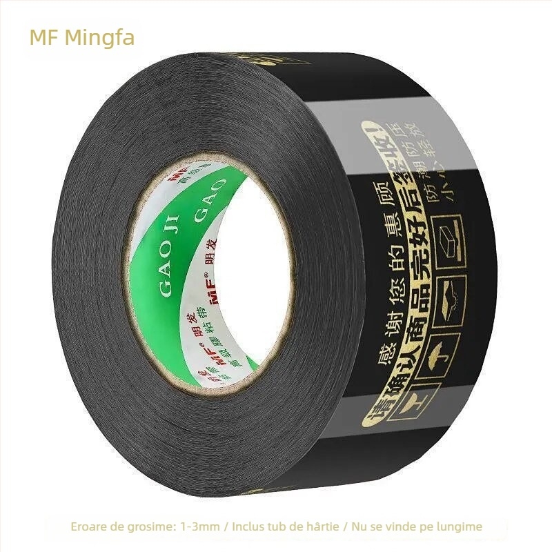 Bandă de ambalare Mingfa - Material de bază: film BOPP; Pentru sigilare și ambalare; Aderență puternică
