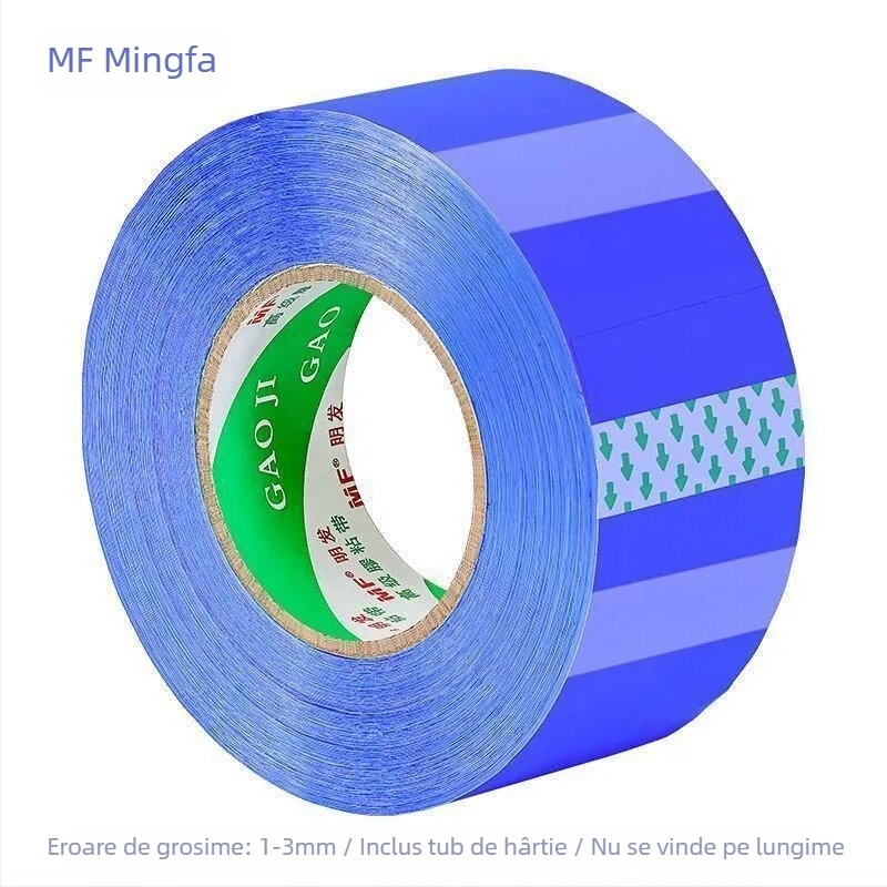 Bandă de ambalare Mingfa - Material de bază: film BOPP; Pentru sigilare și ambalare; Aderență puternică
