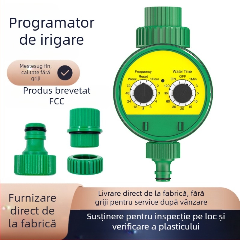Sistem de irigare pentru grădină exterior – comutator cu buton, dispozitiv de udare automat pentru casă, Marcă: Other