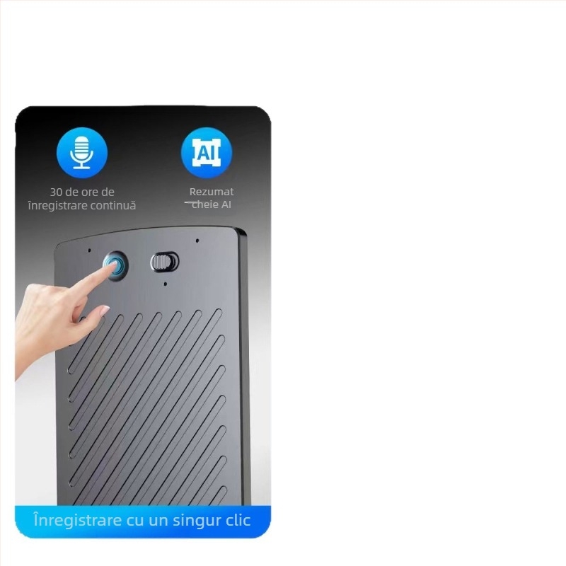 Pix AI de înregistrare pentru uz profesional — portabil, marcă neutră, timp de înregistrare 50