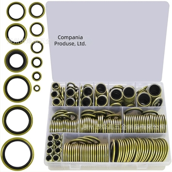 Set garnituri O-ring, cauciuc nitrilic NBR (378 buc., garnitură fixă), Fengyu Electric, cod Dq063