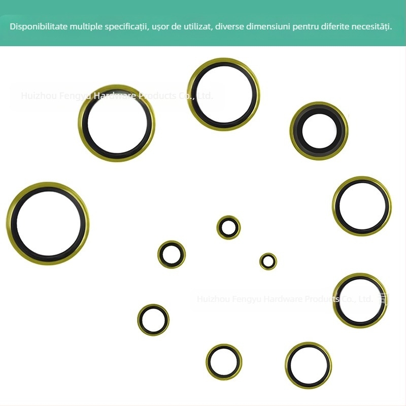 Set garnituri O-ring, cauciuc nitrilic NBR (378 buc., garnitură fixă), Fengyu Electric, cod Dq063