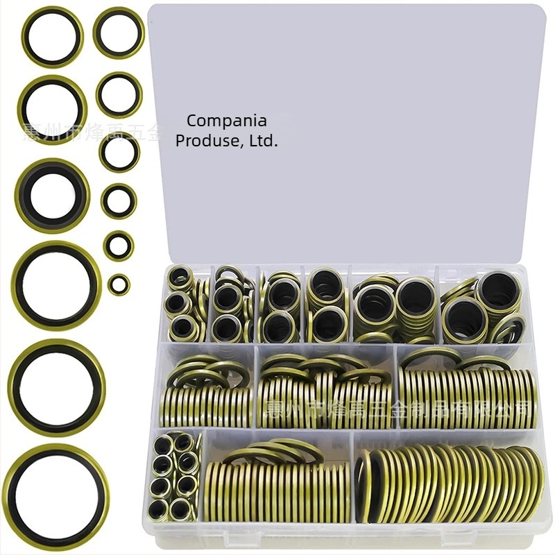 Set garnituri O-ring, cauciuc nitrilic NBR (378 buc., garnitură fixă), Fengyu Electric, cod Dq063
