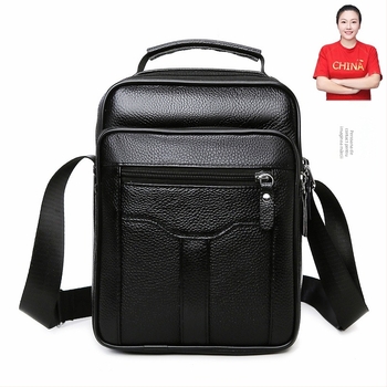 Geantă de umăr pentru bărbați din piele naturală – piele de înaltă calitate, stil urban minimalist, capacitate mare, respirabilă și impermeabilă
