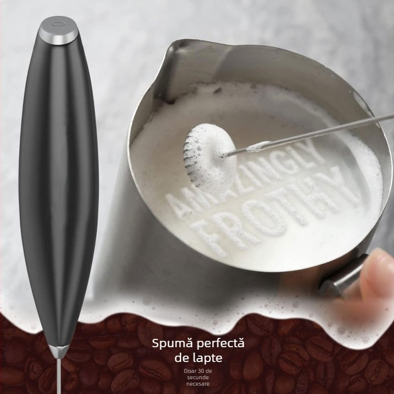 Spumător electric de mână pentru lapte și tel — 3V, 3–5W, 15000 RPM