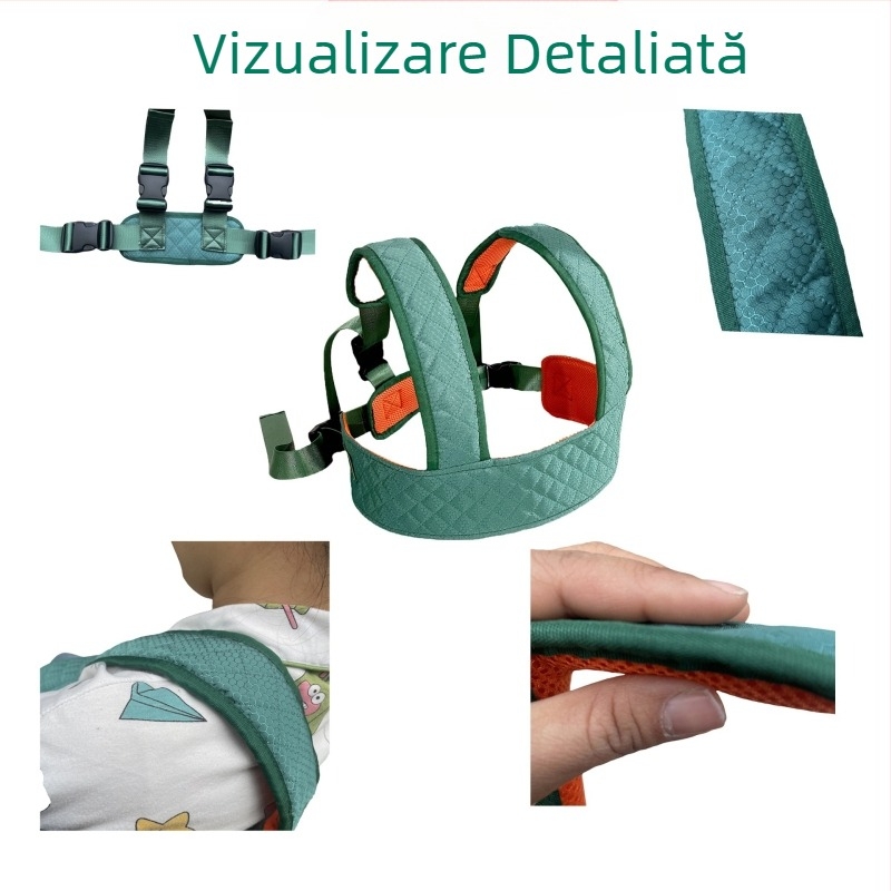 Centură de siguranță pentru scaun cu rotile, pentru talie, material poliester, model C004, garanție 12 luni