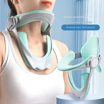 Dispozitiv de tracțiune pentru gât - reglabil, materiale: PC și burete, zonă de aplicare: gât, origine: Dongguan, marcă: Foot products collection