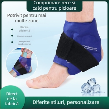 Padă de gheață Ice Sail, umplută cu gel, țesătură de poliester, 300 g